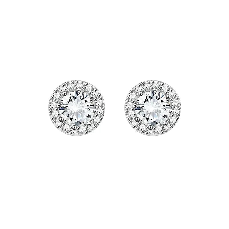 925 Sterling Silver Earrings Starry Sky studded Earrings Wholesale Women's Korean Fashion Earrings