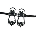 10 Stups Studded Anti-slip Non-slip Shoes Cover Spikes Crampons Grip Ice Snow Cleats Footwear for Mountaineering Climbing