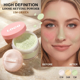 Wholesale Oil Control Loose Powder Waterproof Long Lasting Face Setting Powder Smooth Matte Finish Makeup Powder Cosmetic Beauty