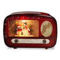 Manufacturers Selling Santa Claus Scene Radio Christmas Table Decoration Snowball Lantern Christmas Garlands & Wreaths