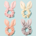 Custom Logo Satin Silk Scrunchies Elastic Hair Ties for Thick Hair and Ponytails Sleep-Time Hair Accessories