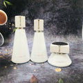 Unique Cosmetic Packaging Set Custom Printed Empty Face Cream Jar Skincare Glass Lotion Bottle with Pump