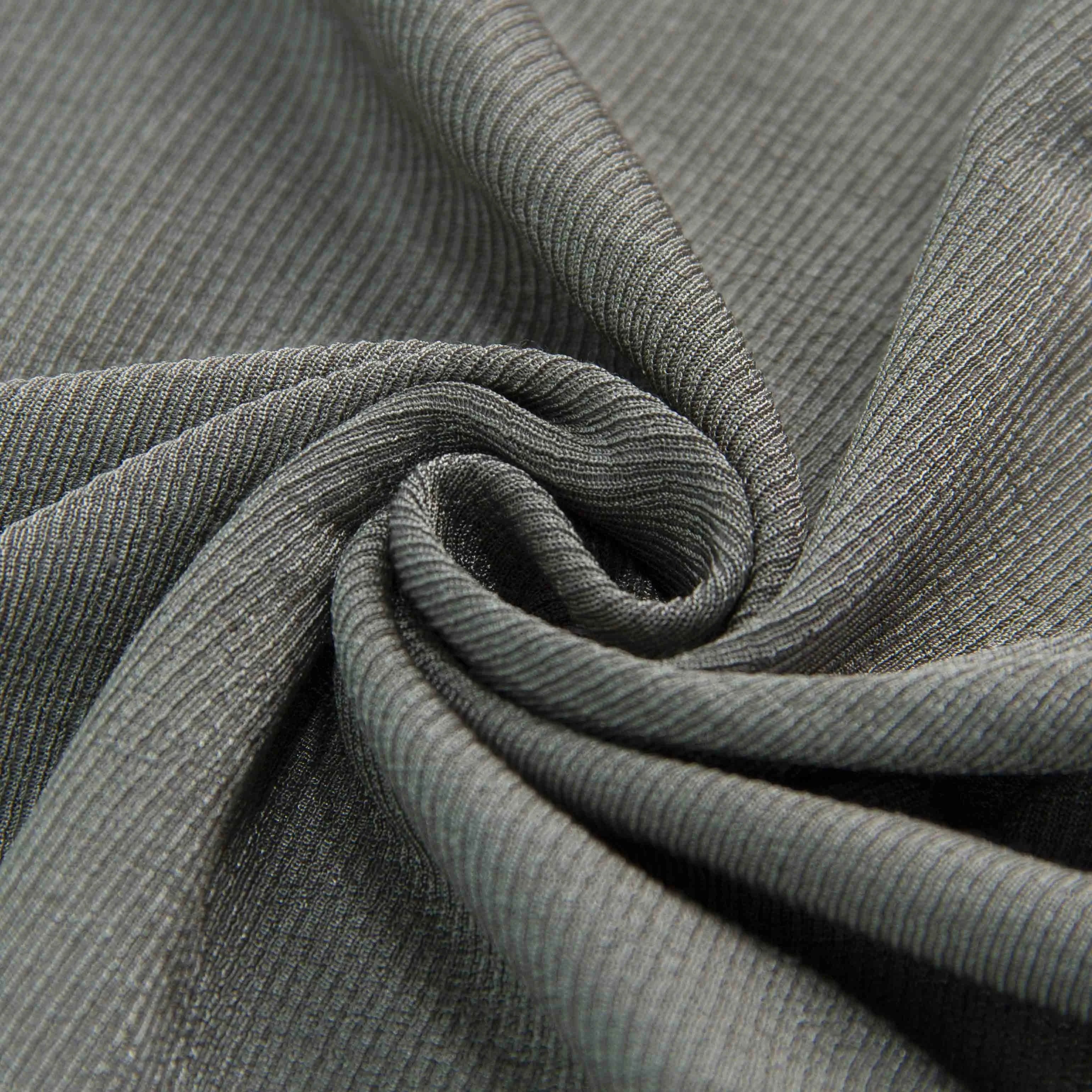 Silverfiber Conductive Woven Fabric S72A - 100% Silverfiber 110 GSM EMF Shielding Anti-Radiation Textile