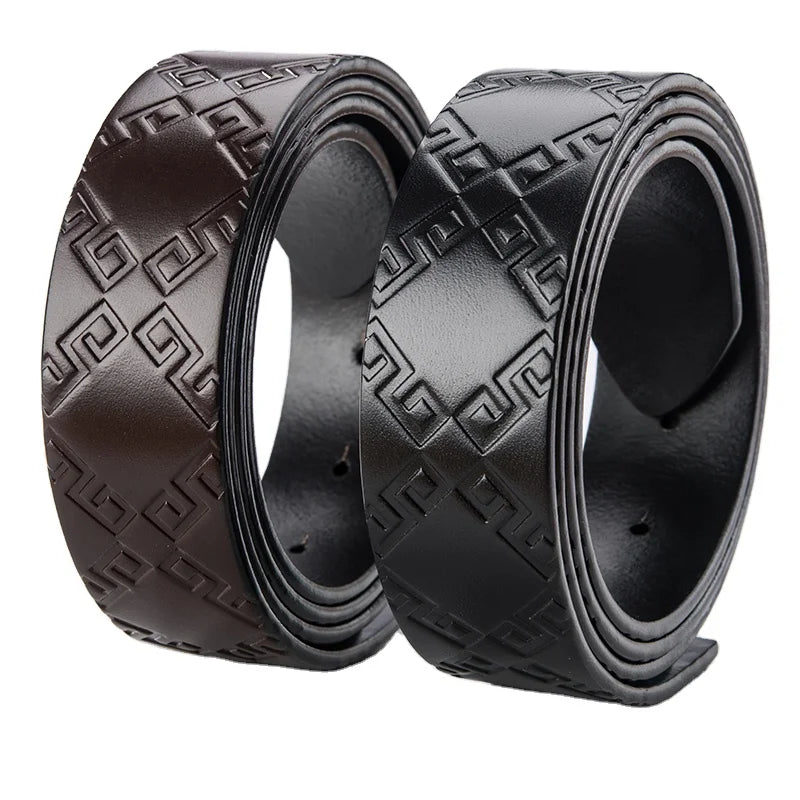 Custom Italian Cowhide Genuine Leather Belt Strap for Belt Making