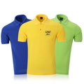 OEM Summer New Custom Print Logo Fashion T-shirt Men's Sports Crew Polo Shirt