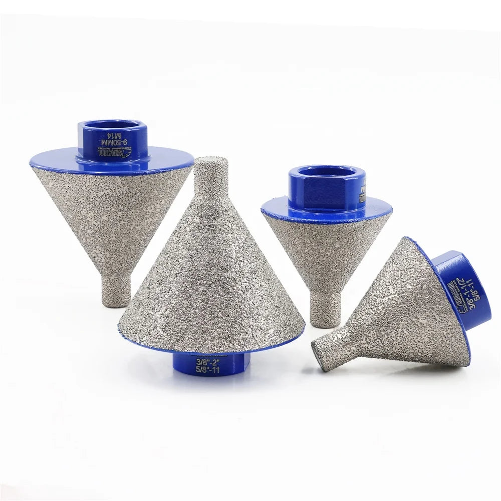 OEM Vacuum Brazed Diamond Beveling Chamfer Drill Bits Milling Bits Countersink Drill Bits for Trimming & Enlarging Exit Hole