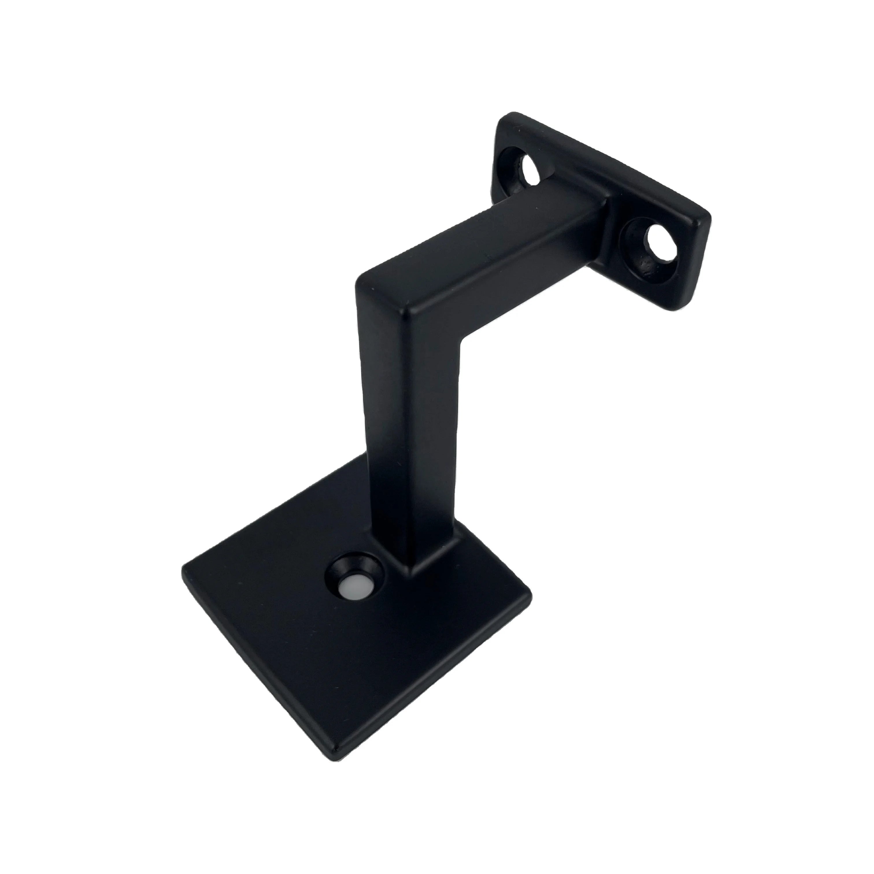 Modern Satin Nickel Finish Zinc Alloy Stair Railing Fittings Wall Bracket Handrail Glass Home Decoration BH Railing 5-Year