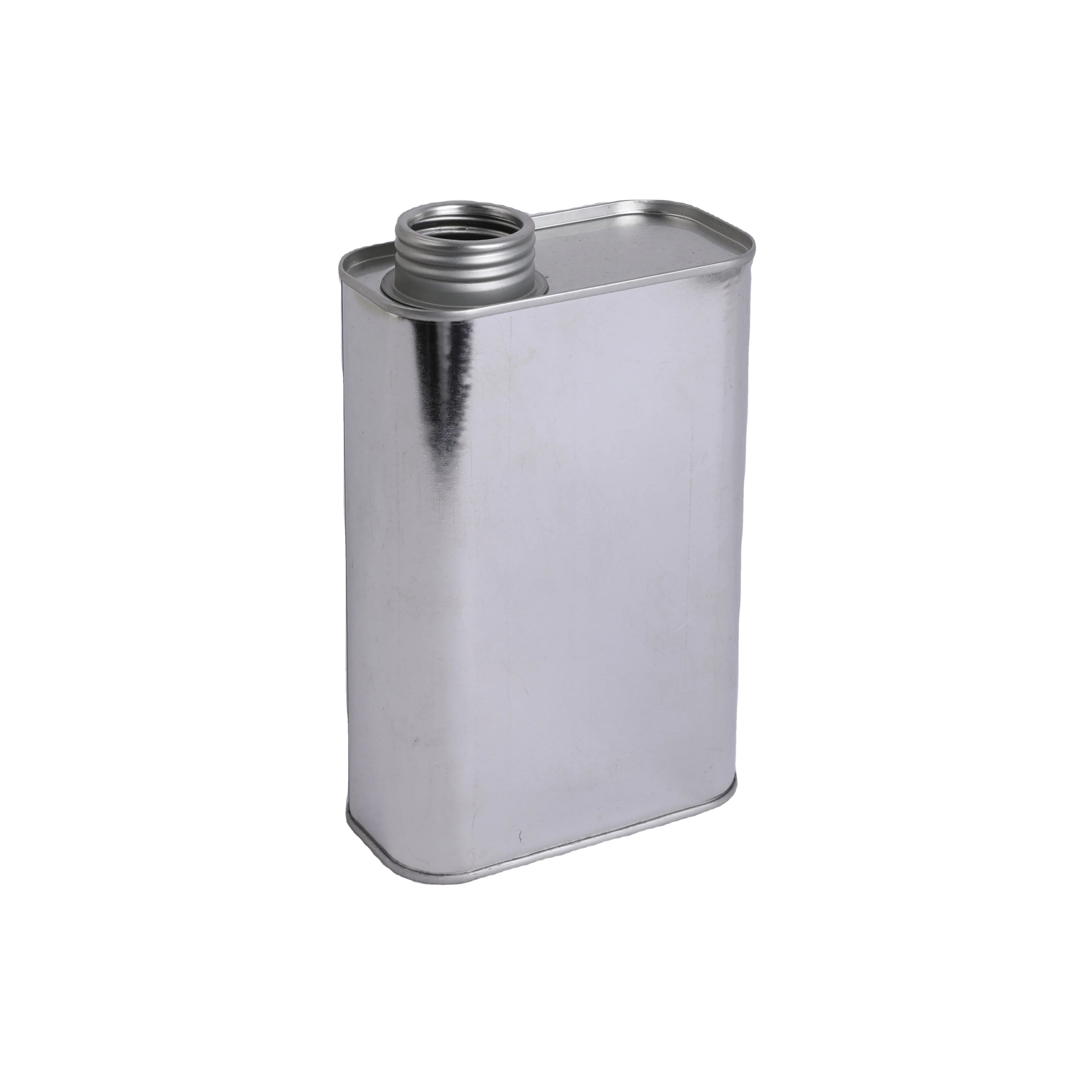 1liter-20 Liter Square Motor Oil Tin Can  with Metal Screw Top Lids