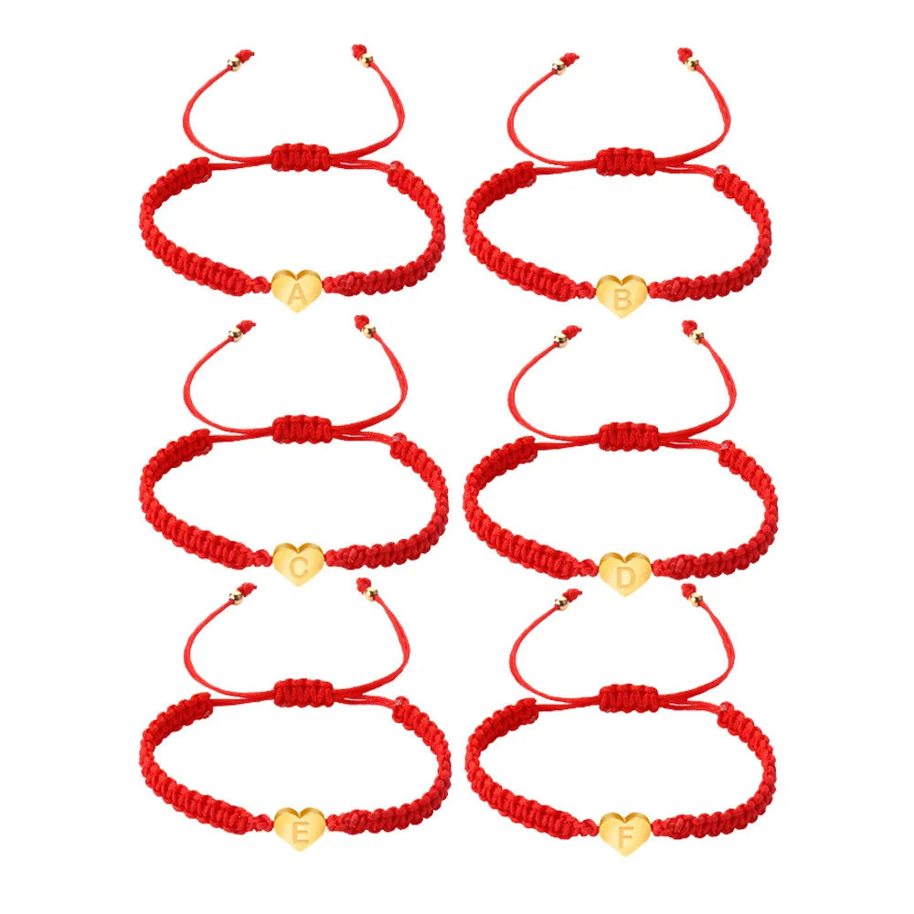 LC20240151 Wholesale Fashion Charm Handmade Stainless Steel Initial Letters Silver/Gold Plated Crystal & Rhinestone Unisex