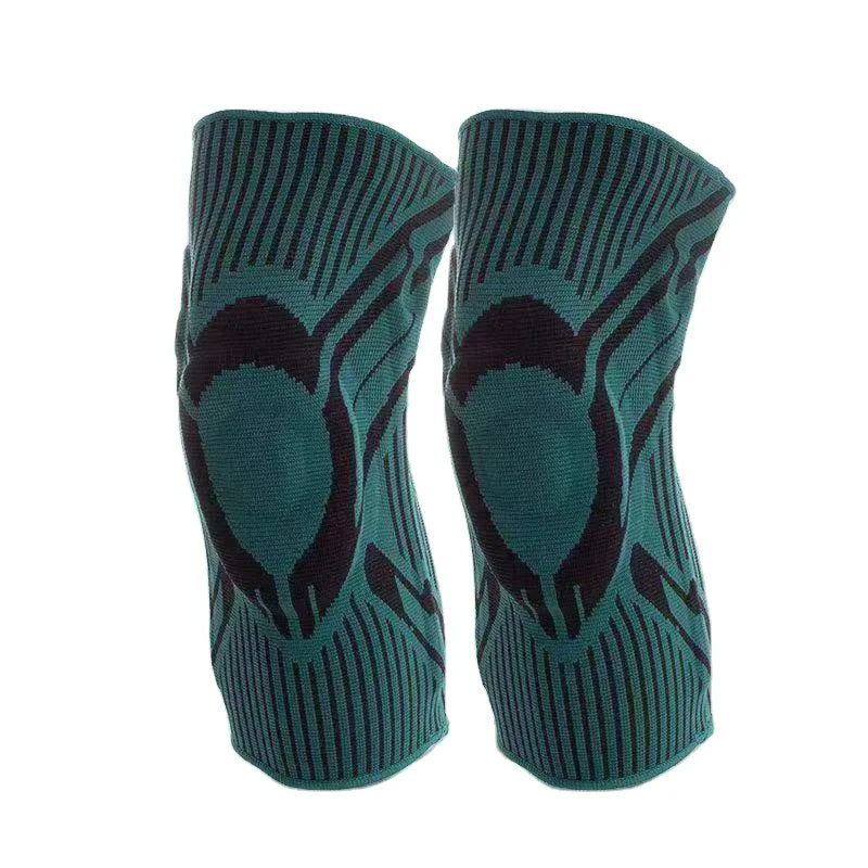 HX025 Ollas High Elastic Nylon joint Support Knee Pads Basketball Cycling Breathable Compression Knee Pad Knee Support