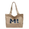 Custom Eco-friendly Simple Style Large Capacity Reusable Cotton Canvas Shopping Tote Bag Zipper Closure Charming Brand Custom