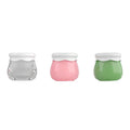 10g Empty pink Green Face Cream Plastic  Cream Jar