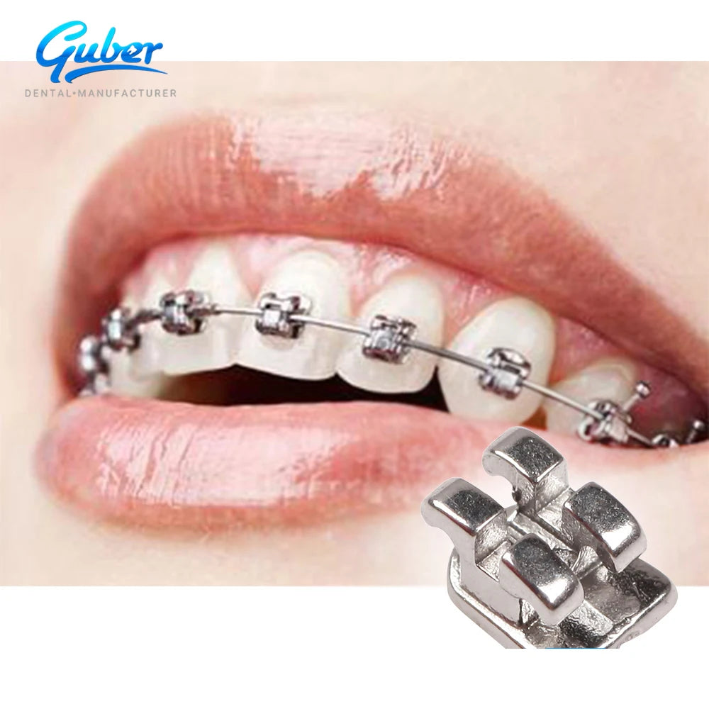 Roth Mesh Base Mini Metal Brackets Dental Orthodontic Materials for Teeth Multi-Purpose Oral Hygiene Products