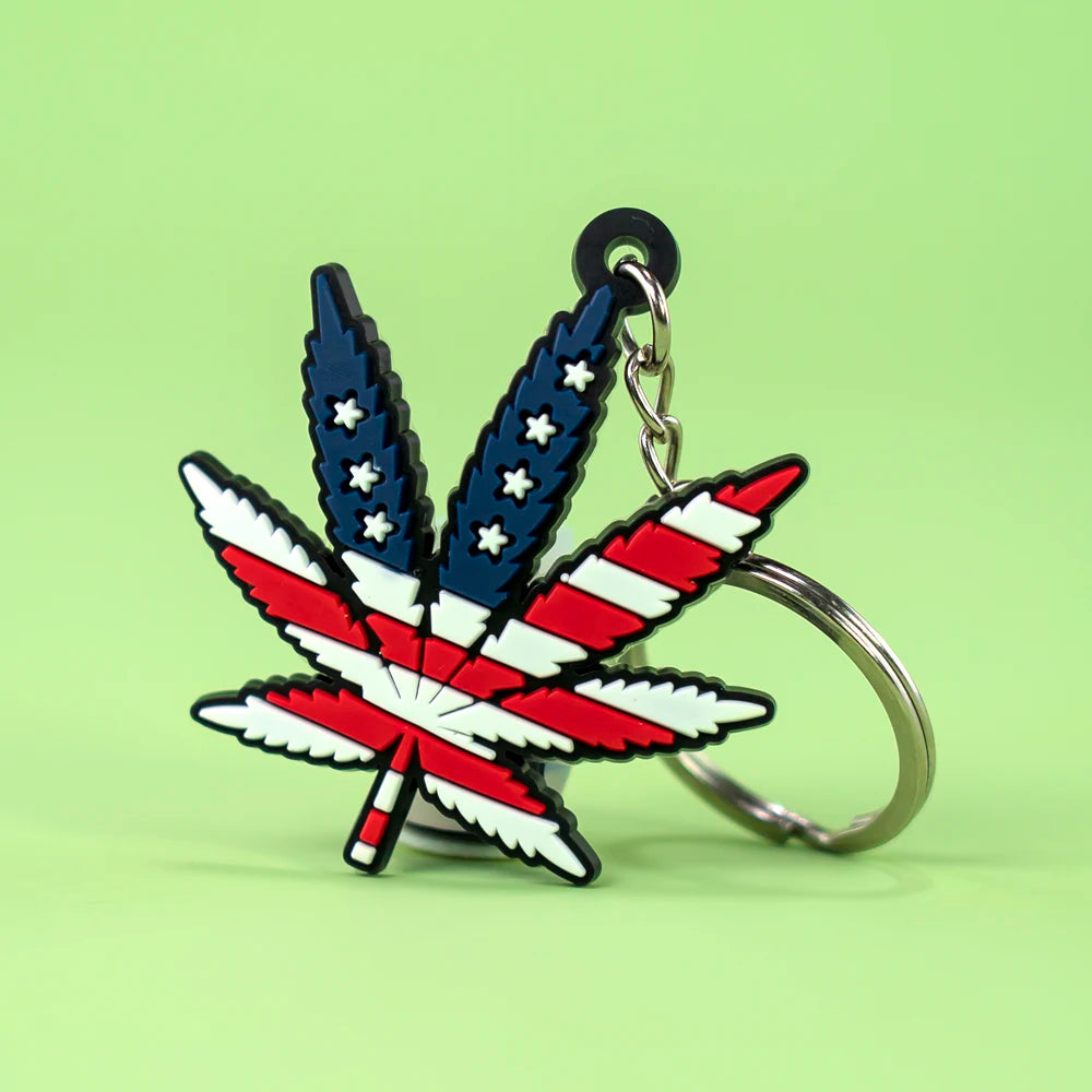 PVC Rubber Plant Keychain with Cute Keychain Charms for Business Gifts Car Keychains