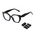 PSTY4402D Fashion Custom Logo Cat Eye Antiblue Light Eyeglasses Vintage Women Men Optical Glasses Frame