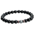 Lava Stone Balance Bangles Custom Wholesale Stylish Wristband Beaded Retro Yoga Bracelets Men