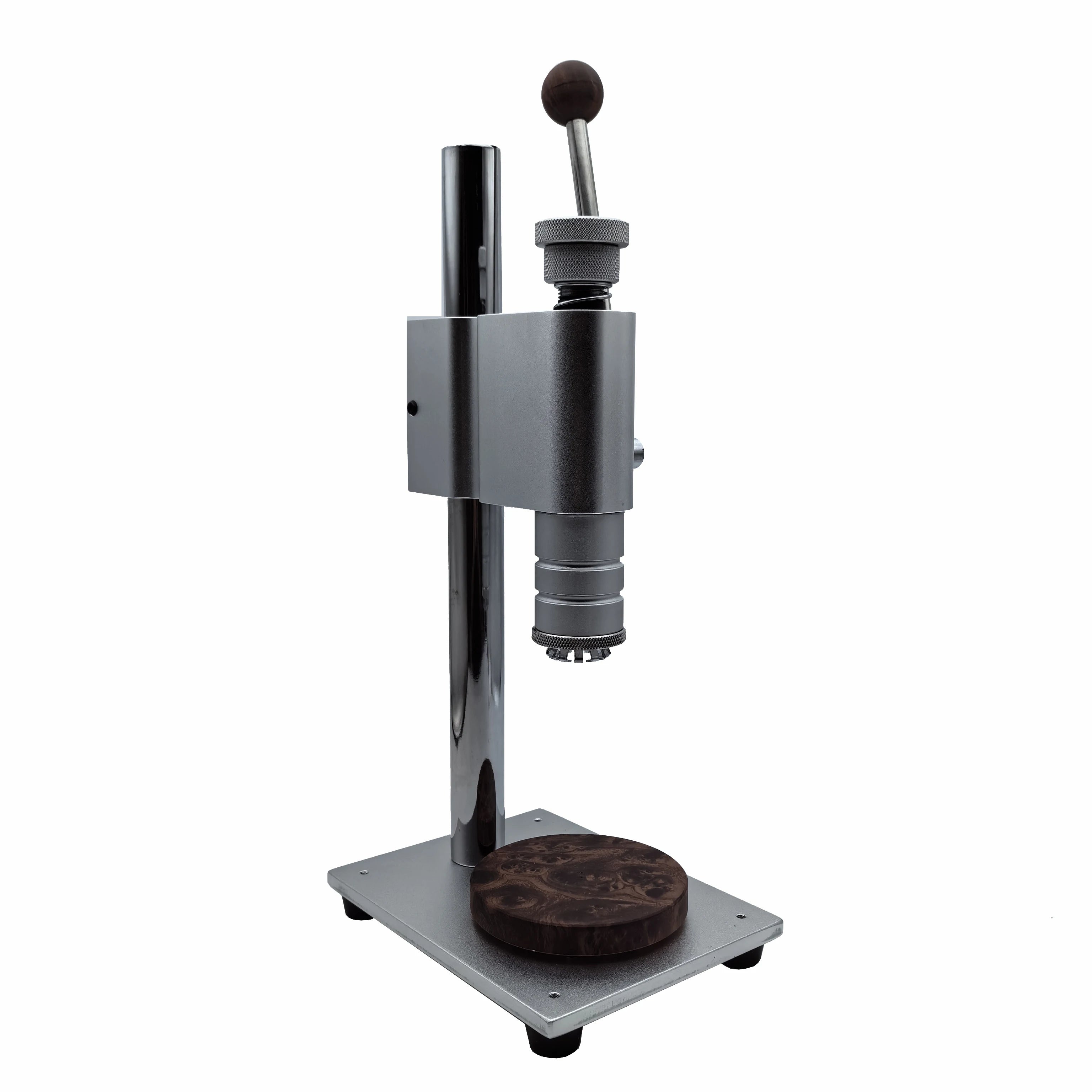 Manual Home Laboratory Semi-Automatic Aluminum Capping Crimp Machine Perfume Glass Bottle Sealing Press Metal Food Paper