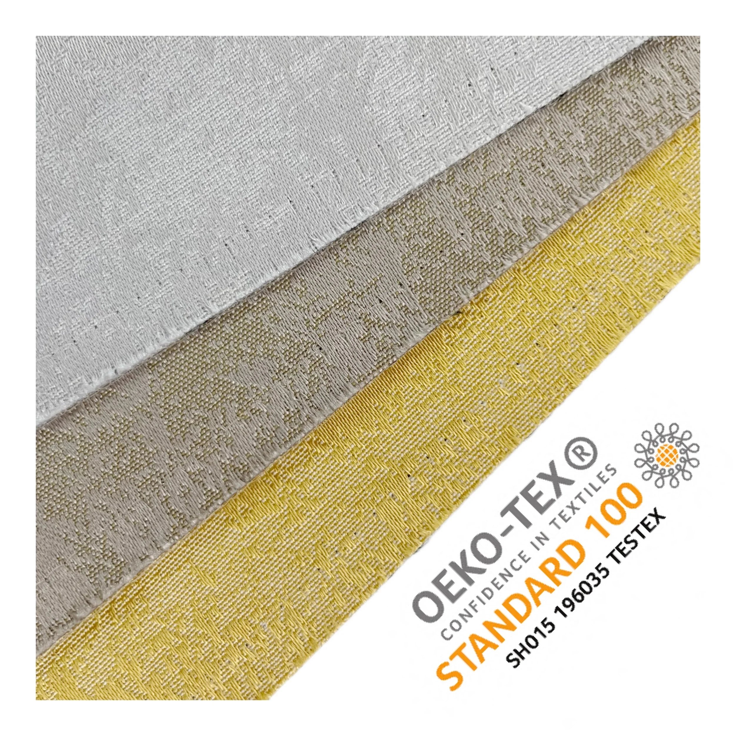 Noise Reduction Heat-Insulation Jacquard Dimmout Curtain Fabric