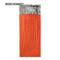 IRONDONKEY 250*90CM Survival Blanket Outdoor Emergency Tent Camping Accessories Aluminum Foil Tent Insulated Sleeping Bag