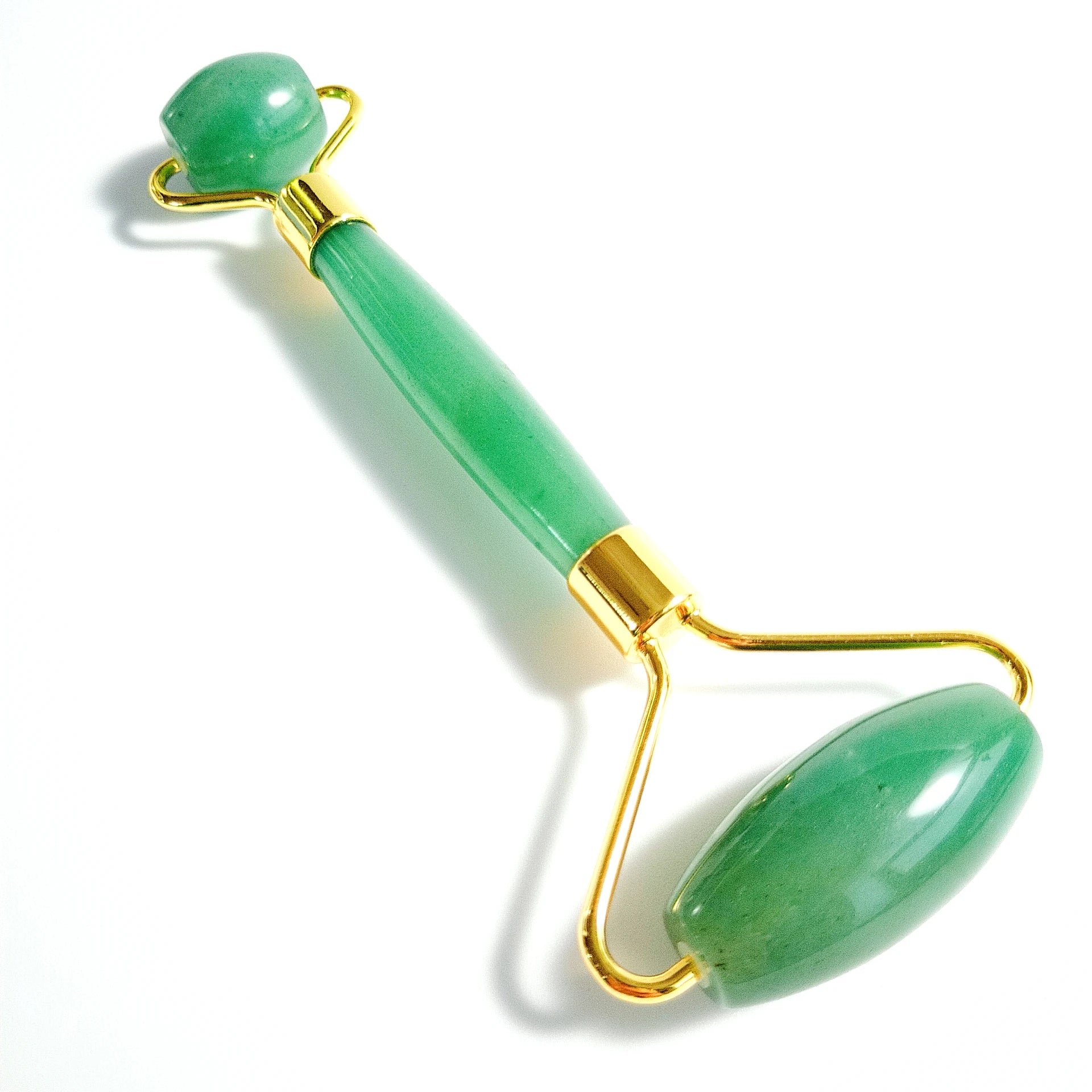 Huiying Good Price Natural Green Aventurine Jade roller for Face
