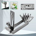 Stainless Steel Multi-function Bicycle Wrench Screwdriver Repair Tool Bicycle Portable Tool