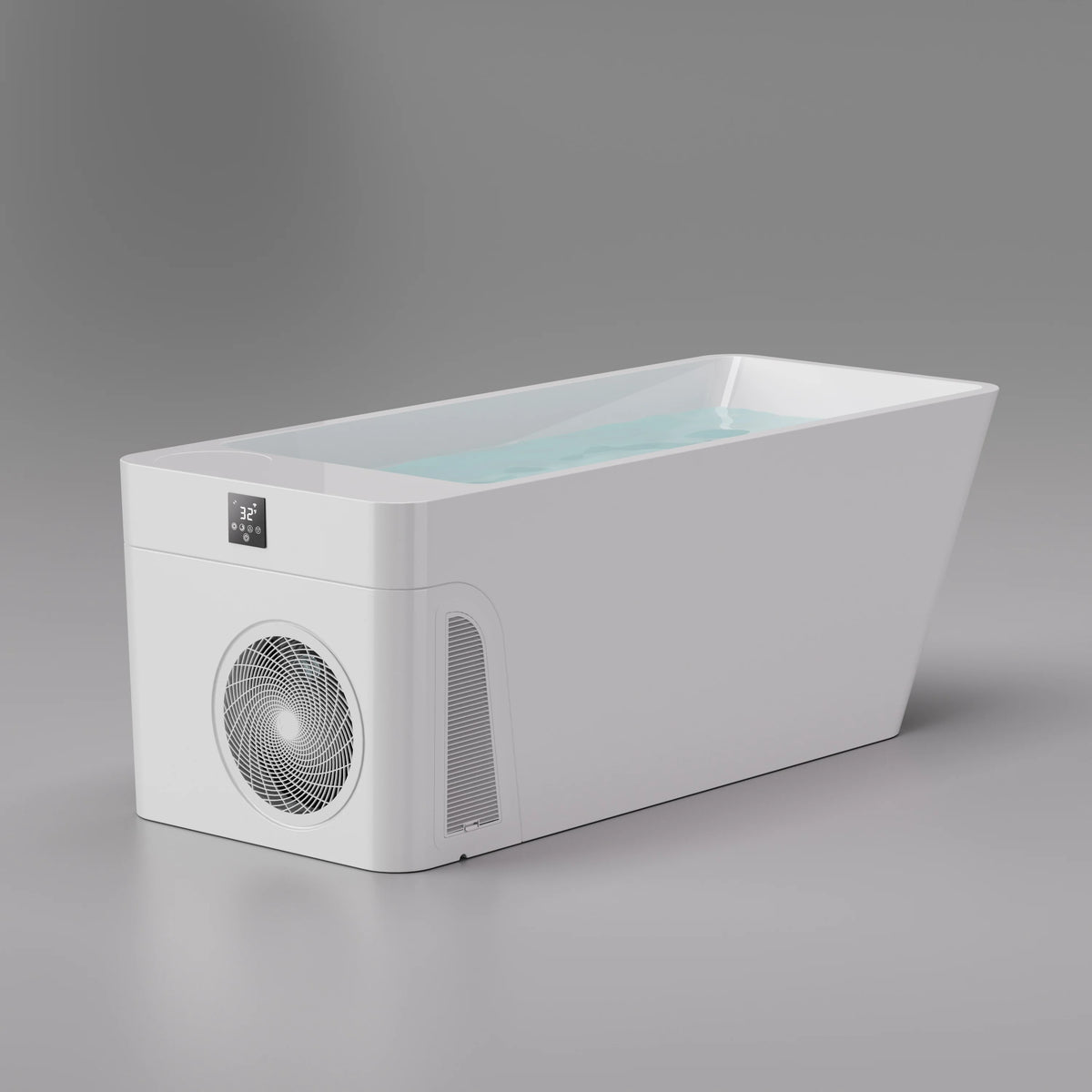 ICEGALAX Acrylic Whirlpools Message Bathtub Cold Plunge Solid Surface Smart Jacuzzi Bath Tub for Sports Recovery MegaBDM