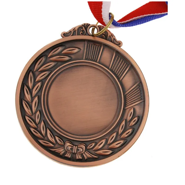 Custom Metal Blank Gold Silver Bronze Award Medals Plated Technique