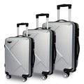 Custom Logo 20/24/28 Inch Luxury Vintage Classical ABS Trolley Luggage Aluminum Business Suitcase Spinner Travelling Unisex