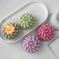 3D Saint Anna Flower Candle Moulds Geometric Aromatherapy Handmade Soap Silicone Mold DIY