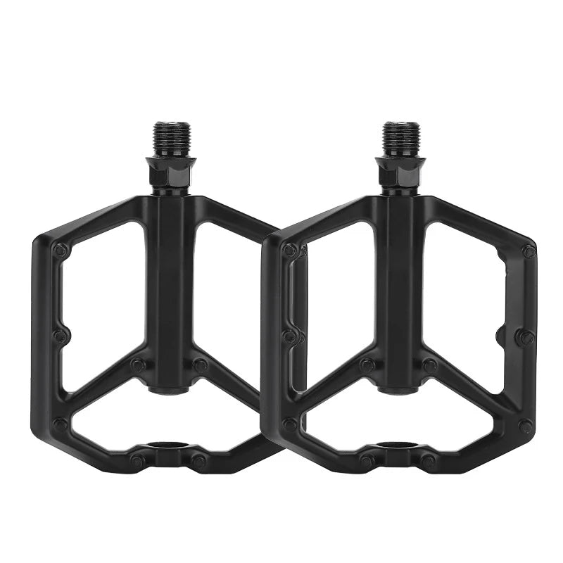 Double Bearing Aluminum Alloy - Bike Pedals Mountain Bike Two Bearing New Style Pedal - Anti-Slip Wide Pedals for Cycling