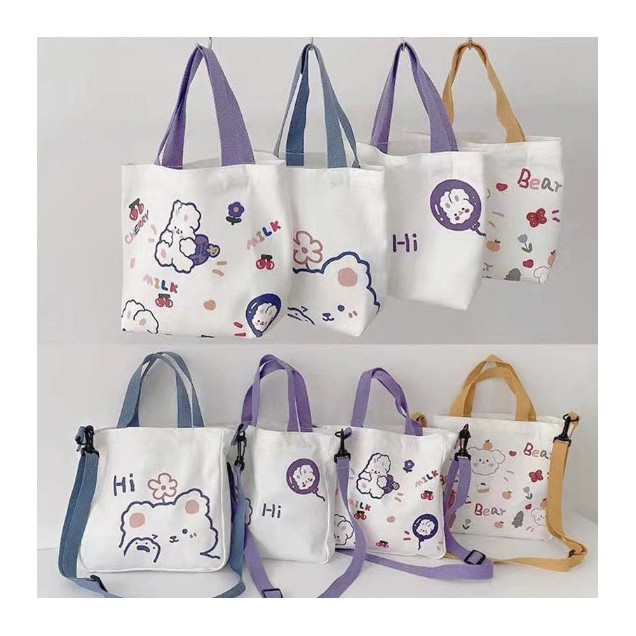 Hot Selling Wholesale Customized Printing Hobo Cotton Small Canvas Custom Logo Bag Wedding Gift Pack