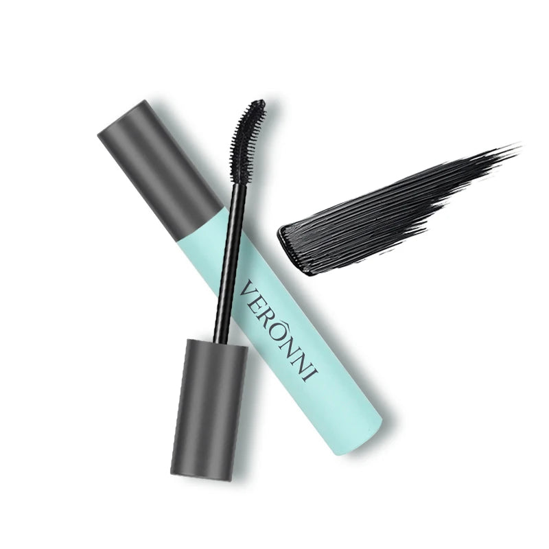 VERONNI Waterproof Curling Thicker Eyelashes 3D Waterproof Long Last Time Black Mascara