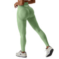 Wholesale Scrunch Butt High Waist 78%Nylon Leggings Womens Gym Crossover Sports Workout Pants Seamless Yoga Leggings