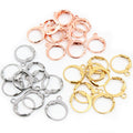 30pcs/Lot 14x12mm 316L Stainless Steel High Quality Earring Hooks Wire  Clasp for DIY Earrings Jewelry Making Finding