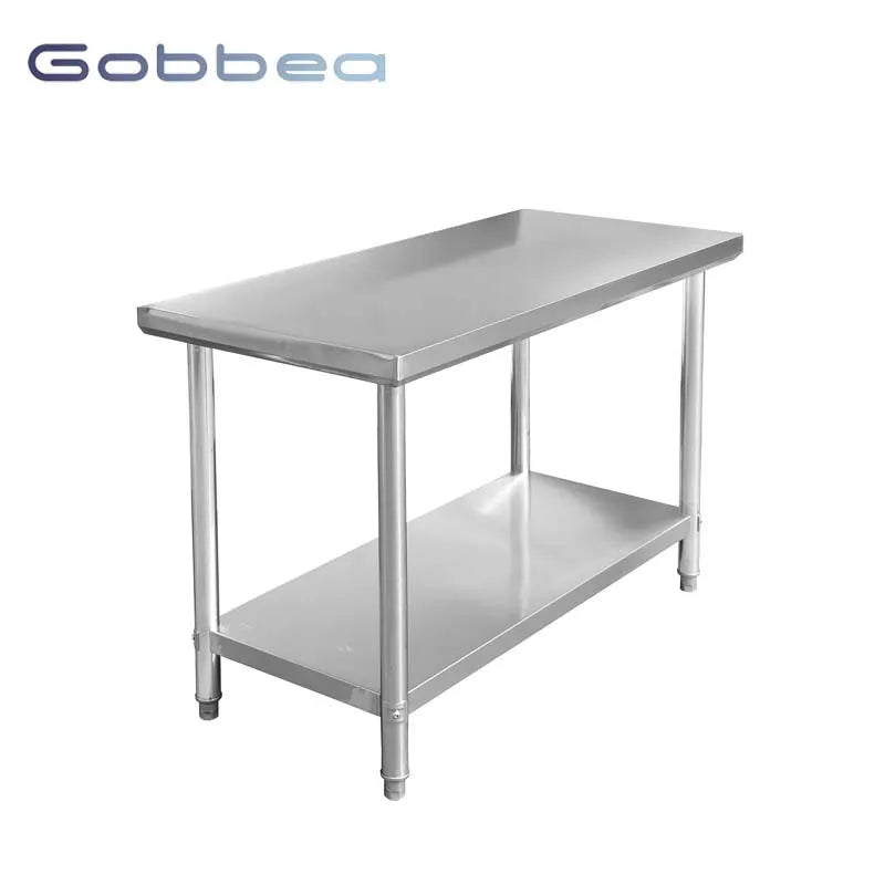 Trade Assurance Work Table Kitchen Bench Stainless Steel Work Bench