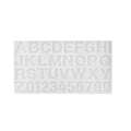 Resin Silicone Molds Mould Cheap Kids Handmade Diy Keychain Glittering Jewelry Making Epoxy Number Pendant Alphabet Letter Mold