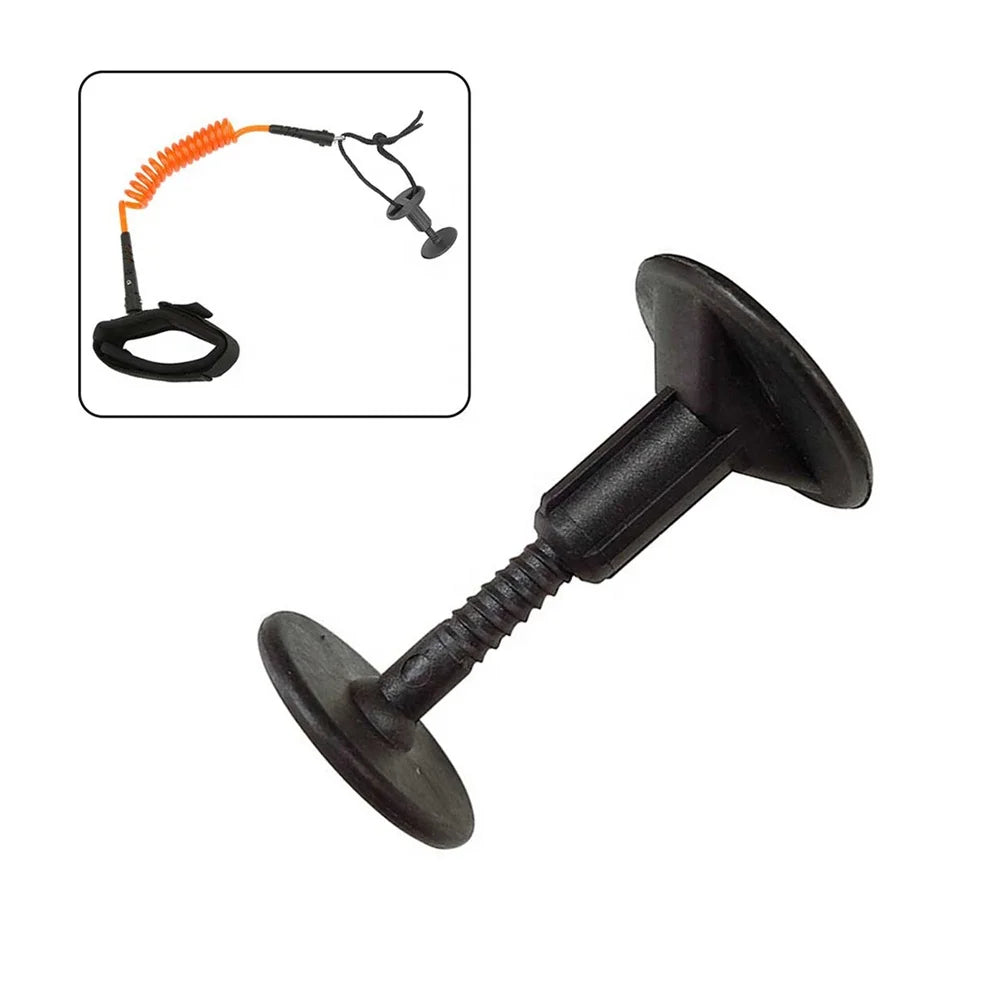 UNDERICE Factory Cheap Durable Molded Plastic Professional Men Surfboard Leash Plug Wrist Rope Plug for Ocean Use