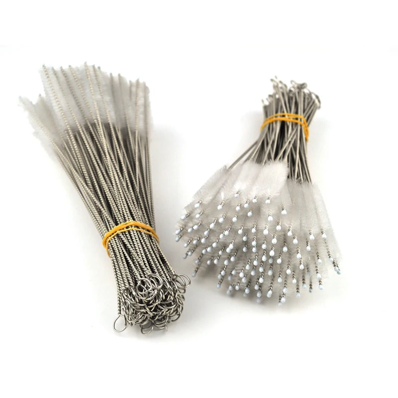 2023 Top Selling Eco Friendly New Materials Nylon / Coconut / Sisal Fiber Cleaning Brush for Drinking Straw