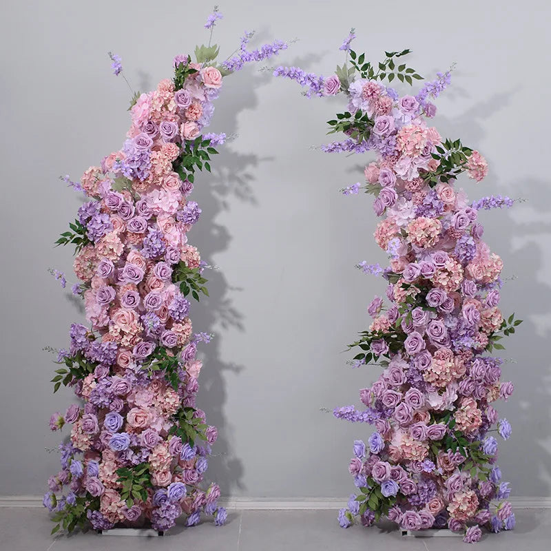 KL-HOA007 Wedding Horn Flower Arch Artificial Flowers Wedding Arch Flower Decoration for Wedding Arch Decoration