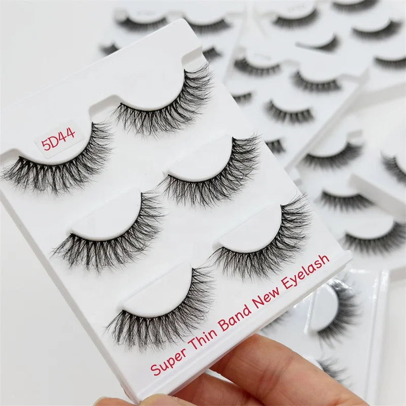 Faux Mink Fox Eyelash Strip Lash Foxy Effect Reusable Cruelty-Free Wholesale