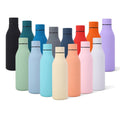 Custom logo Stainless Steel Travel Thermal Insulated 550ml Rubber Paint Creative Sports Wholesale Flask Thermo Water Bottle