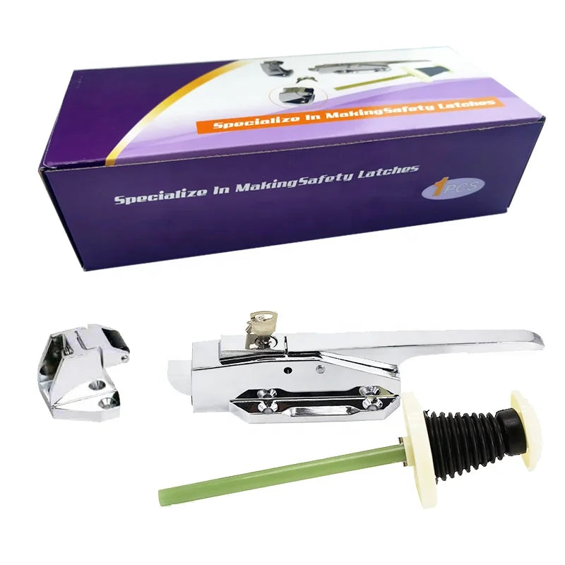 CX-1178/CX-1178S Sturdy High Pressure Die-Cast Zinc Cold Room Door Safety Latch Ambidextrous Design for Easy Installation MegaBDM
