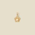 SC New Style Trendy Copper Jewelry Accessory Lovely Geometric Gold Pendants Cute Fish Bone Paw Charm for Pet