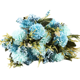OX360 Wholesale Mini Chrysanthemum Flowers bunch Real Touch Silk Ball Chrysanthemum Bridal Artificial Flower Bouquet