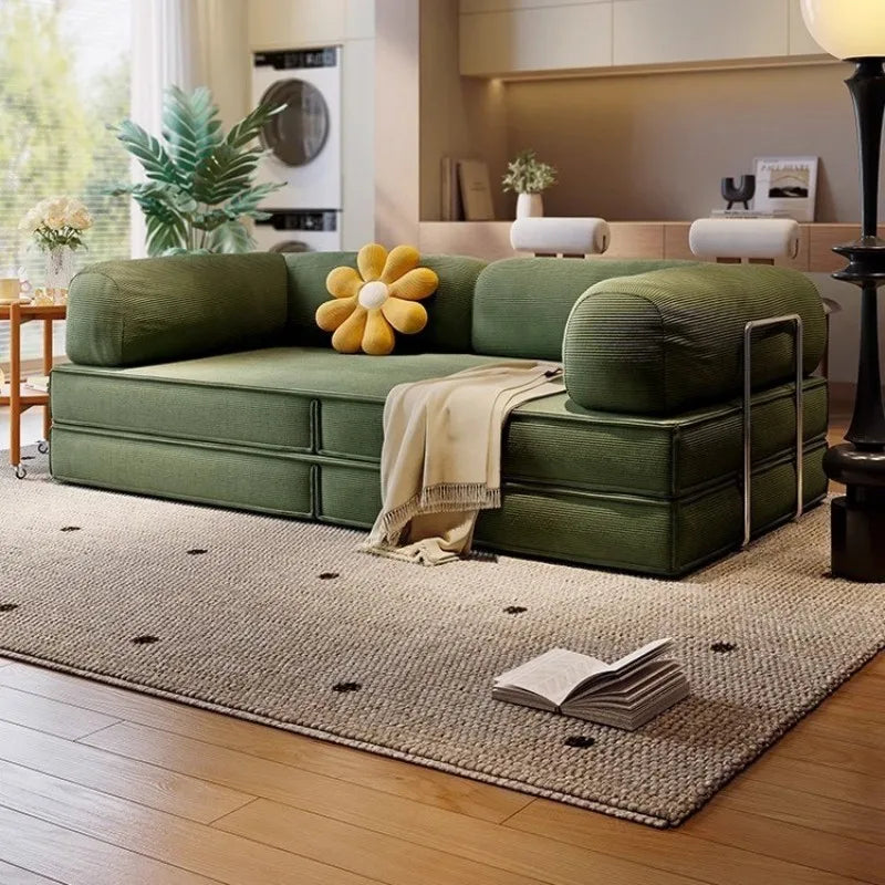 Union Win Tanzuo Frameless Compression Packaging Folding Seat L Shape Fantastic Furniture Modular Bean Bag Compression Sofa