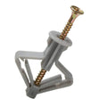 Fish Like Nylon American Type Wall Anchor Plug with Screw Winged Plastic Wall Anchor