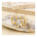 Jewelry Women Earrings Natural Pearl Stud Earrings S925 Material Bead Earrings