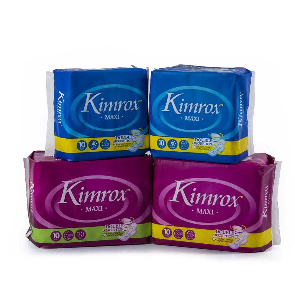 Organic Disposable Cotton Winged Side-Gather Sanitary Pads Night Use Eco-Friendly Maternity Napkins 285mm 10 Pieces/Pack