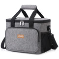 Custom Logo Portable Leakproof Thermal Insulated Lunch Tote Food Delivery Bag Waterproof Oxford Work Picnic Lunchbag for Adult