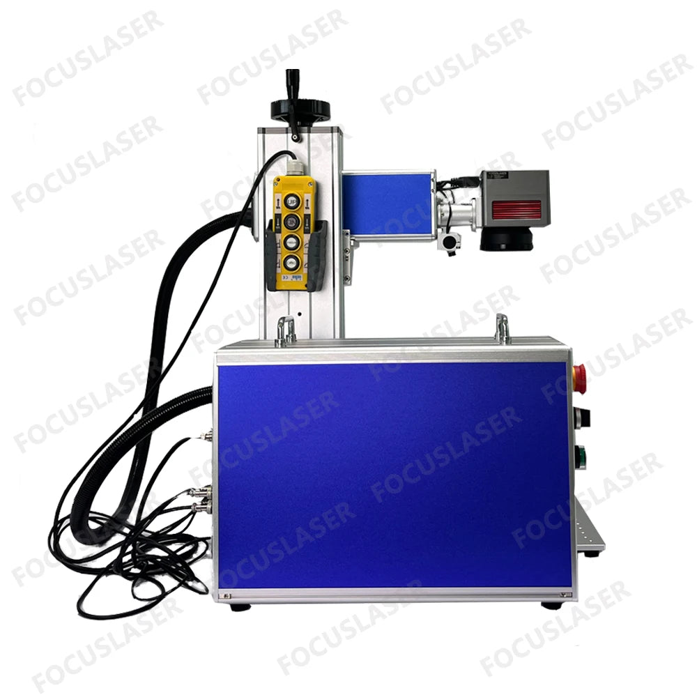 JPT MOPA Fiber Laser Marking Focuslaser Autofocus Logo Maker Machines on Metal Stainless Steel Aluminum 20W 30W 50W Laser Source